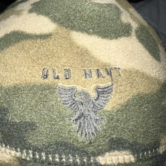 Old Navy Camo Polar Fleece Hat - Picture 2 of 5